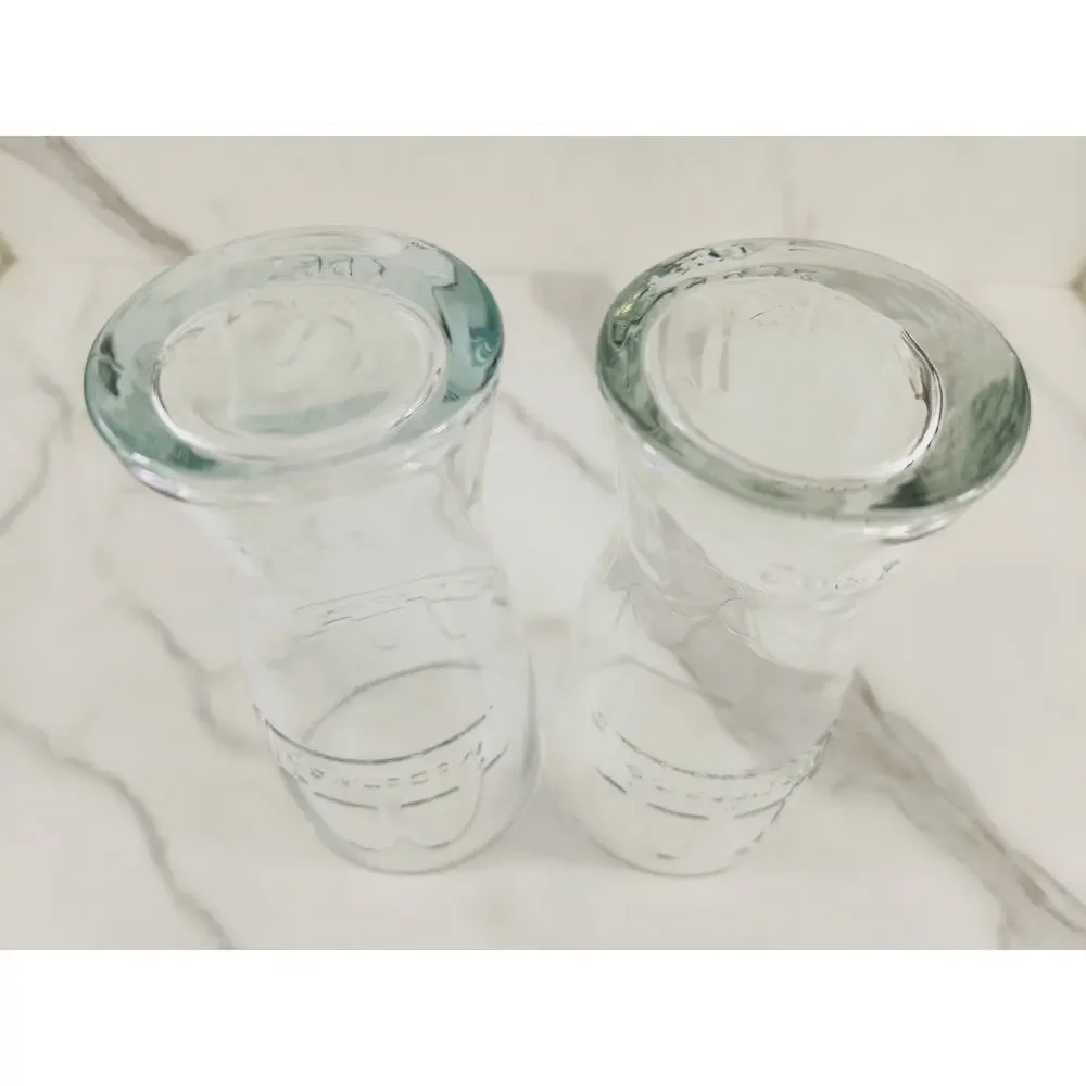 McDonald's Clear Tall Glass 16oz Drinking Glasses 6 1/2